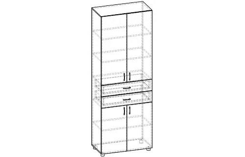 Стеллаж Лидер СТ.029.800-01 - фото 2