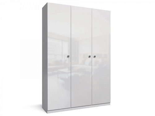 Шкаф распашной Тренд-7 Белый - фото 1