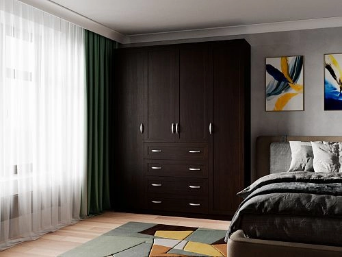 Шкаф распашной Стелла-5 - фото 1