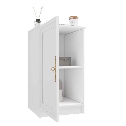 Тумба прикроватная Карлос-001 Белый - фото 4