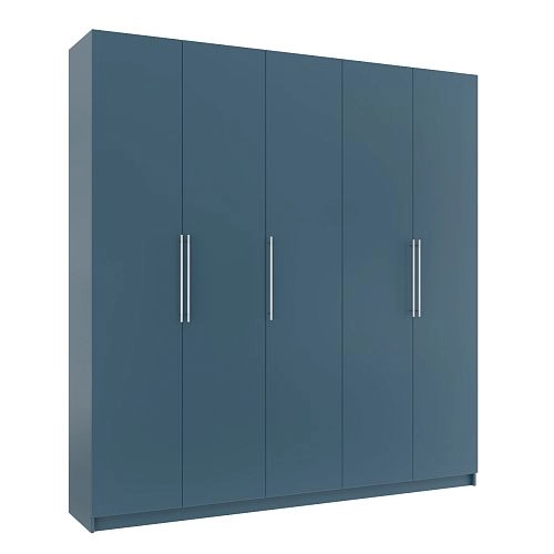 Шкаф распашной Калифорния-5 Альби Полуночно-синий - фото 4