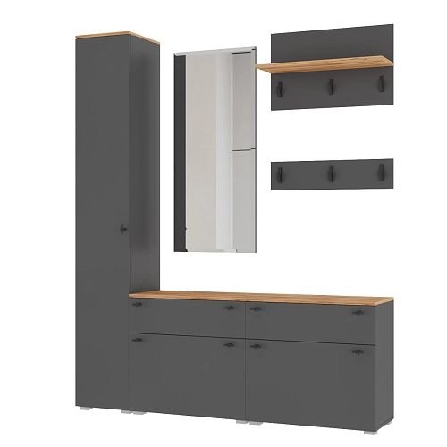 Прихожая Квели 15 Графит - фото 4