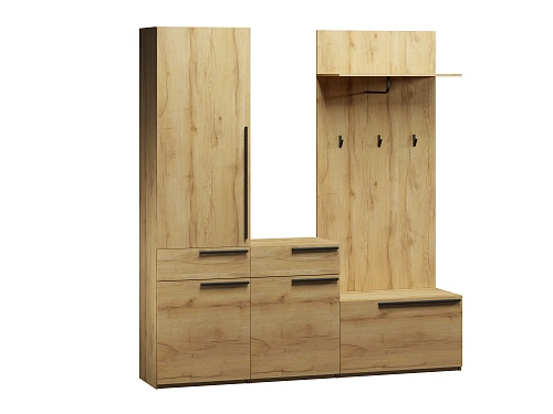 Прихожая Лорена Пакс-2 Дуб Золотистый - фото 2