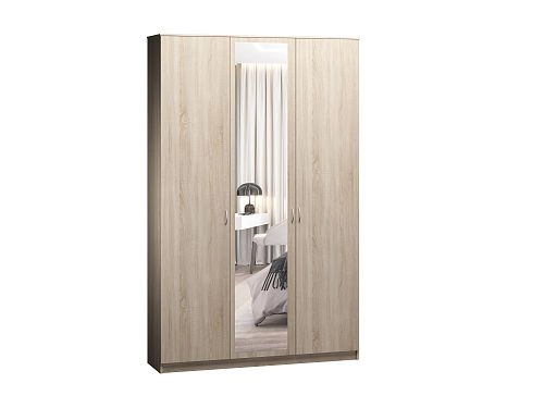 Шкаф распашной Лайт-3 Дуб Сонома - фото 2
