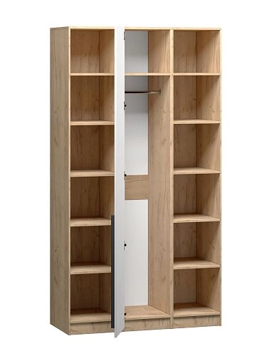 Шкаф распашной Хейсон-29 Белый Дуб Золотистый - фото 4