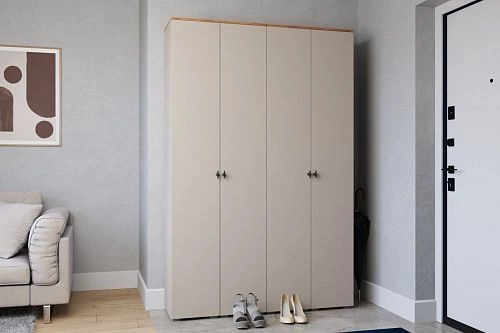 Шкаф распашной Квели 4.1 Кашемир - фото 1