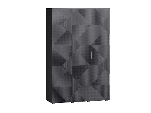 Шкаф распашной Салерно NEW 3 Графит - фото 2