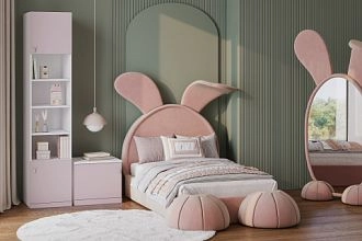 детская Банни-1 Розовый Лайт