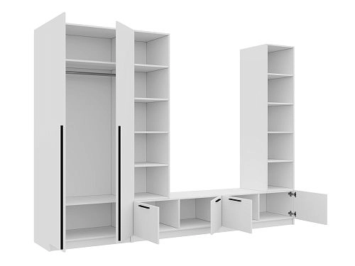 Стенка Лорена Пакс ТВ-стенка 17 Белый - фото 2