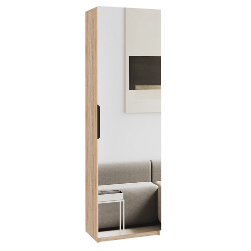 Пенал Астрис-2 с зеркалом Белый - фото 2