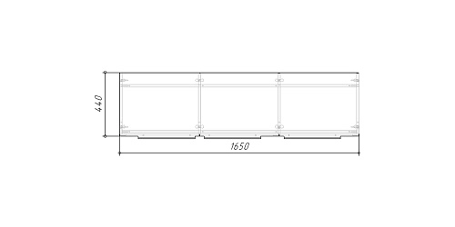 Тумба Лорена Пакс-2 Черный - фото 7
