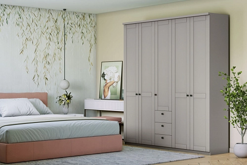 Шкаф распашной София РАХ-13 МДФ Кашемир - фото 1