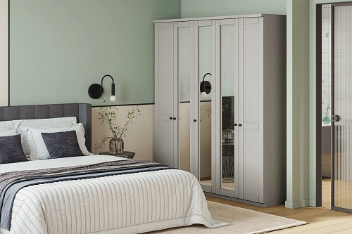 Шкаф распашной София РАХ-9 МДФ Кашемир - фото 1