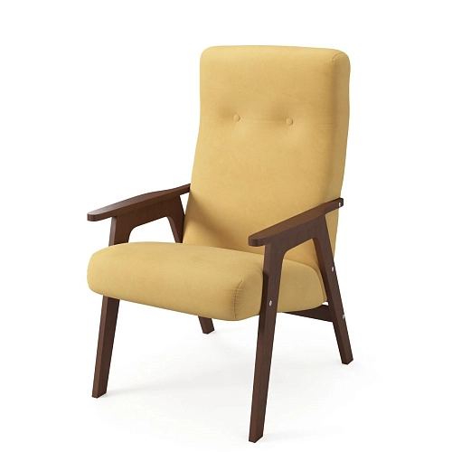 Кресло Ретро Max yellow 27 - фото 1