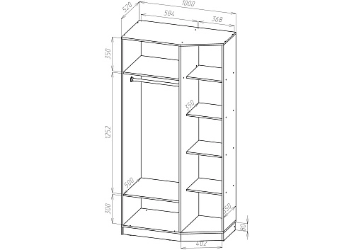 Стеллаж Сокол-6 - фото 2