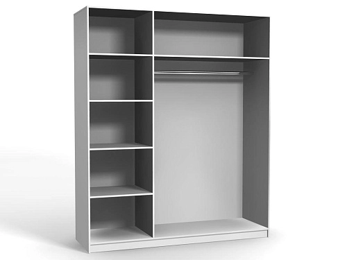 Шкаф распашной Сенатор-3 МДФ 3D - фото 2