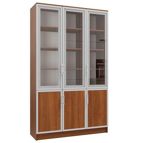 Книжный шкаф Альма-15 Орех Экко - фото 2