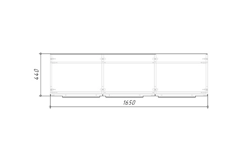 ТВ тумба Лорена Пакс-4 Графит - фото 7