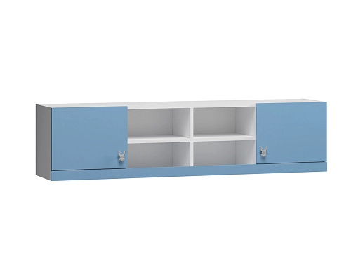 Антресоль Банни-4 Пастельно-Синий - фото 1