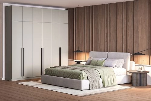 Шкаф распашной Лорена Пакс-6 с антресолью Кашемир - фото 1