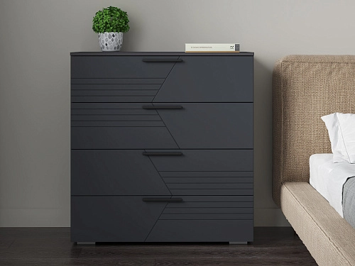 Комод Синтра Черный - фото 1