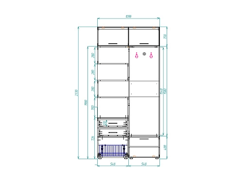 Прихожая Дебют-02.01 - фото 3