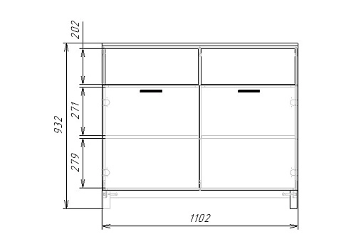 Комод Техас-8 МДФ - фото 4