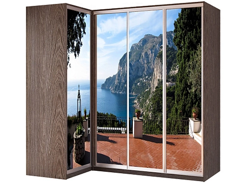 Шкаф-купе угловой Премьер-24 - фото 1