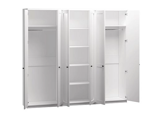 Шкаф распашной София РАХ-4 МДФ Белый - фото 4