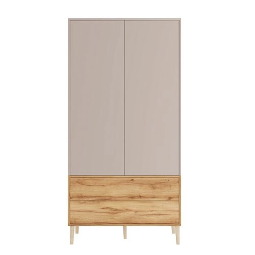 Шкаф распашной Скарлет-12 Дуб Золотистый - фото 4