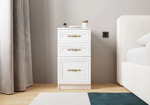 Тумба прикроватная Карлос-012 Белый - фото 1