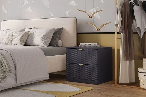 Тумба прикроватная Тоди-2 Графит - фото 1