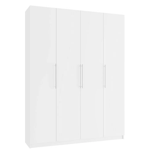 Шкаф распашной Калифорния-4 Белый - фото 5