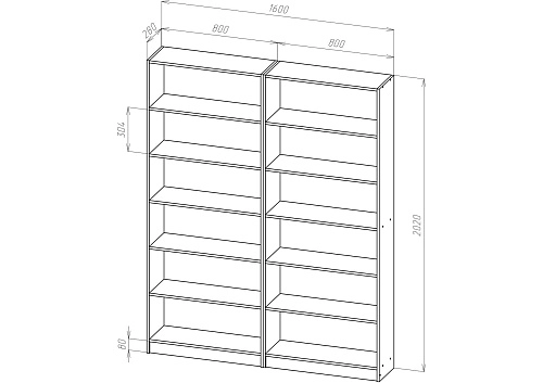 Стеллаж Билли-14 - фото 3