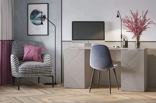 Стол письменный Салерно 3 NEW Кашемир - фото 1