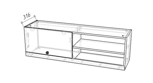 Стенка детская Стрекоза Mini-6 Белый - фото 5
