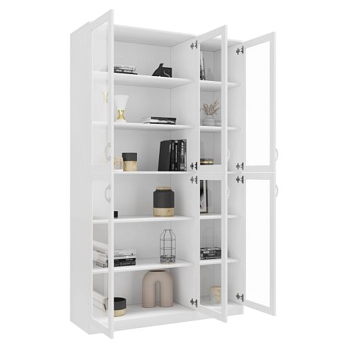 Шкаф Библиотека Библиограф 3.2 Квадро Белый - фото 2