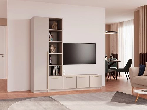 Стенка Лорена Пакс ТВ-стенка 11 Кашемир - фото 1