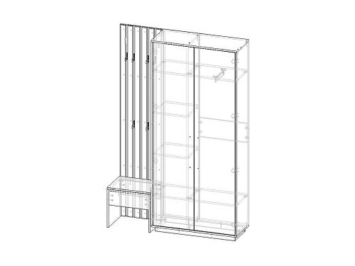 Прихожая Неаполь-11 Кашемир - фото 4