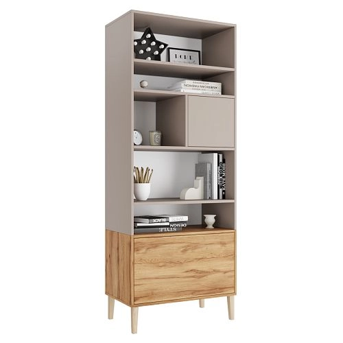 Стеллаж Скарлет-3 Дуб Золотистый - фото 3