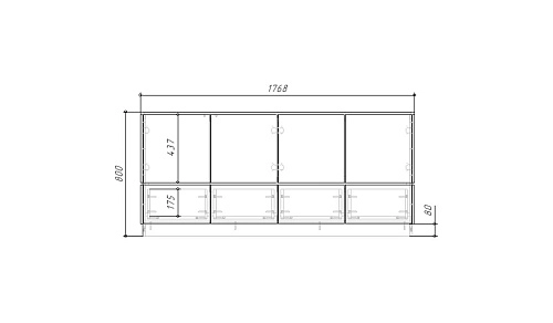 Комод Exeed-4 - фото 3