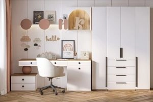 Хейсон-5 Белый Дуб Золотистый