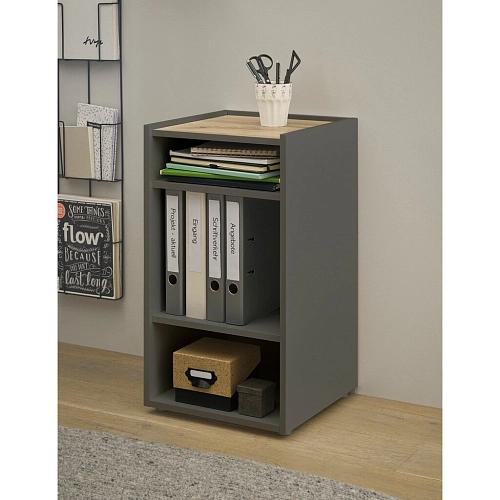 Стеллаж Анси-3 Антрацит - фото 1