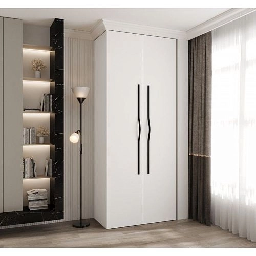 Шкаф распашной Хилтон-3.2 Белый - фото 1