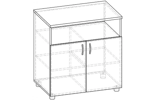 Тумба Лидер Т.021.800-01 - фото 2