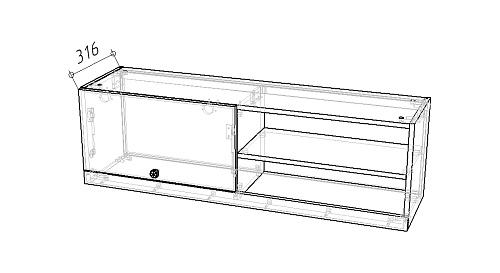 Стенка детская Банни-10 Белый - фото 5