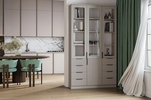 Шкаф для книг Сиена 3.6 - фото 1