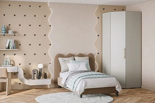 Шкаф угловой Мори-Хелена-2 Кашемир - фото 1