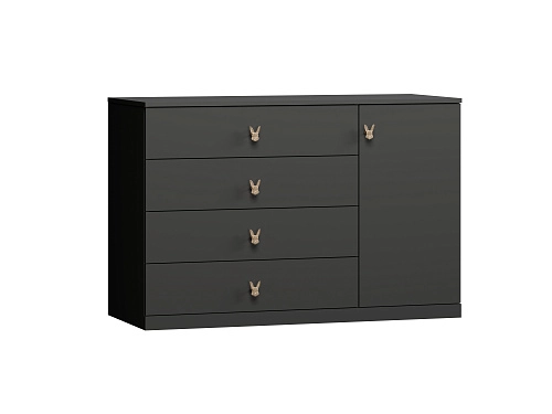 Стенка детская Банни-7 Черный Агат - фото 3