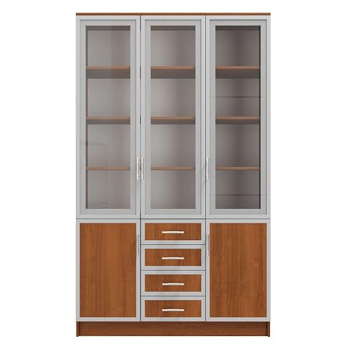 Книжный шкаф Альма-18 Орех Экко - фото 3